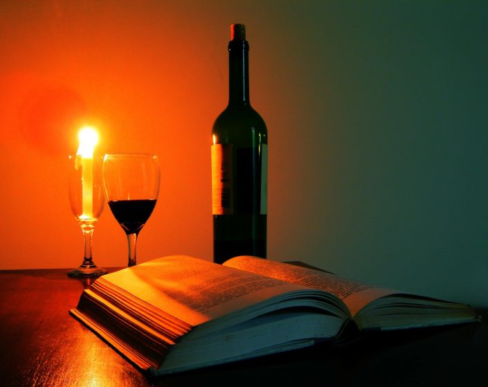 Libri e vino